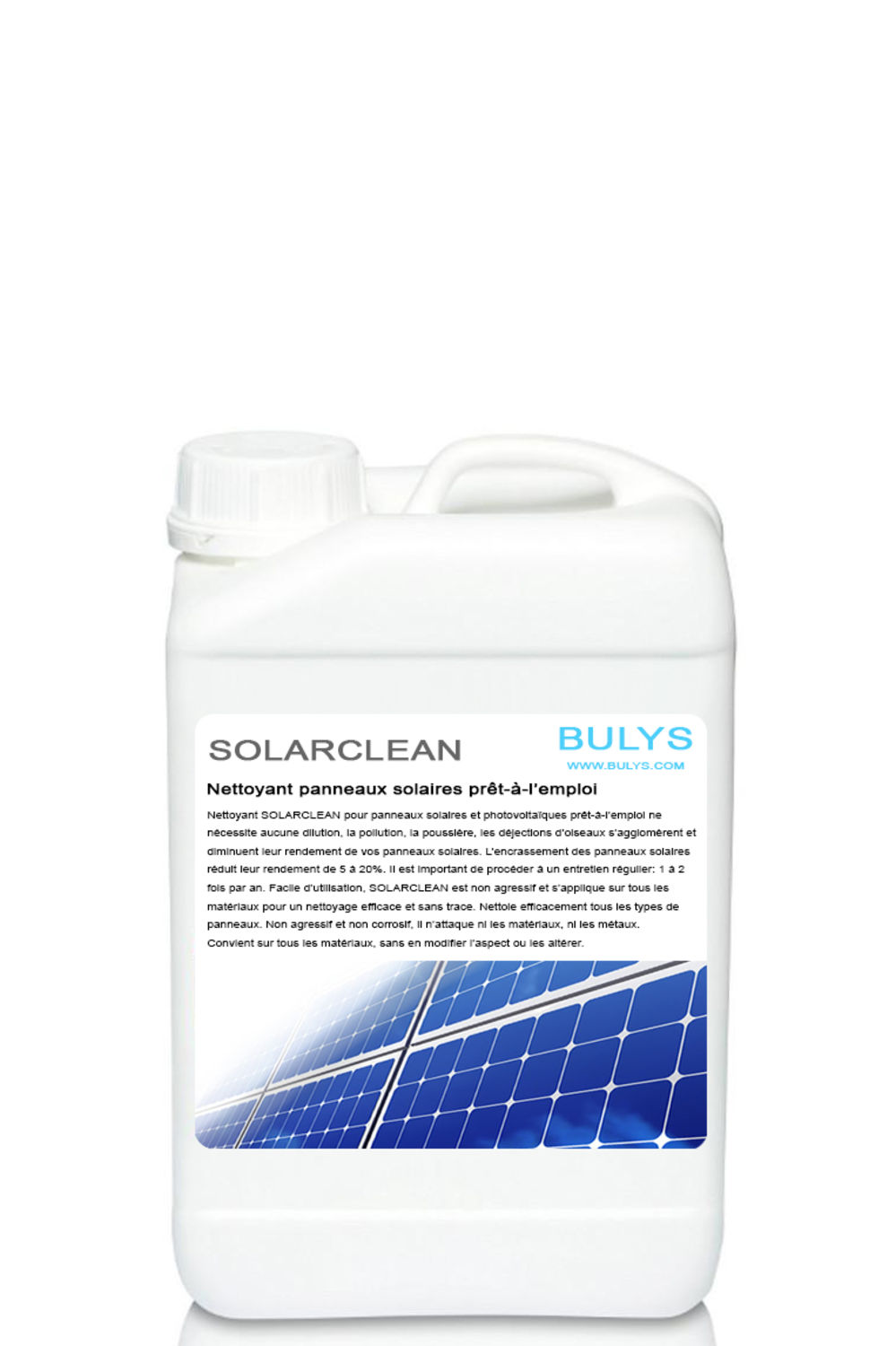 SOLAR NET - Nettoyant panneaux solaires 20L